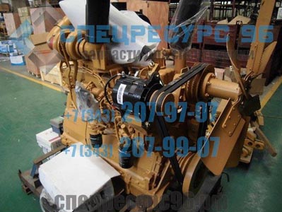 Двигатель SC11CB184G2B1 (C6121ZG57) Shanghai