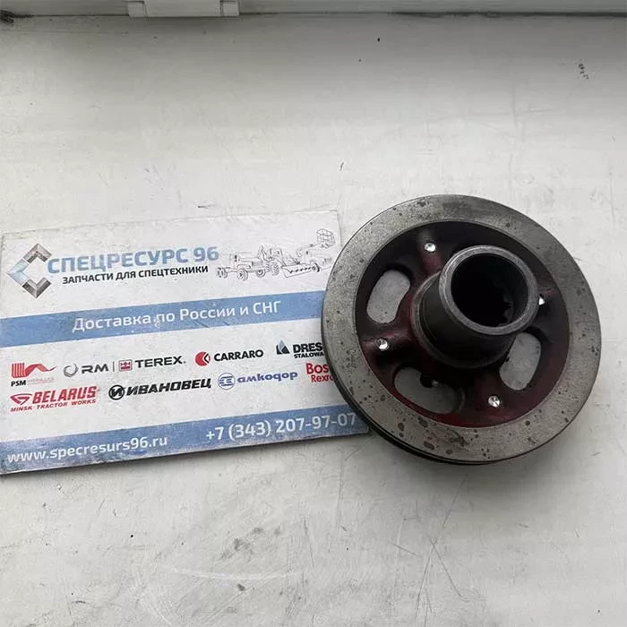 Шкив коленвала 40810-1005131 погрузчика АП-40810, АП-41030 Шкив коленвала 40810-1005131 погрузчика АП-40810, АП-41030